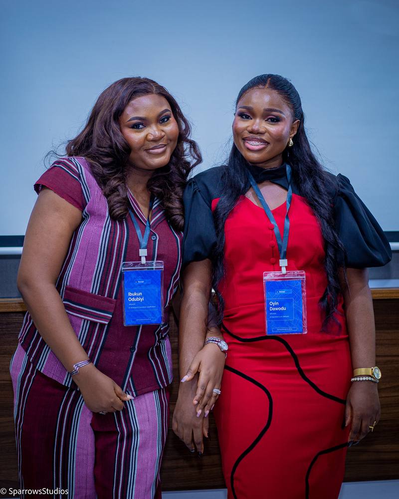 With co-speaker Ibukun Odubiyi
